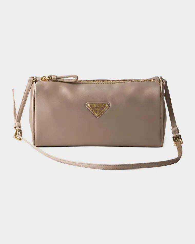 Satin Mini Bag by PRADA