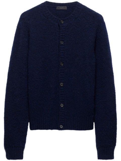 Shetland wool cardigan by PRADA