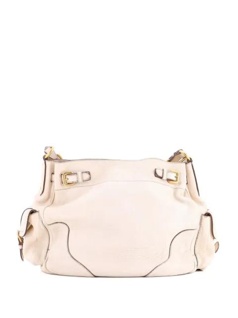 Side Pocket Vitello Daino Medium hobo bag by PRADA 