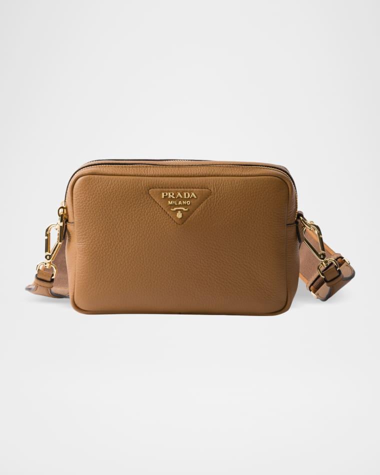 Small Leather Shoulder Bag by PRADA