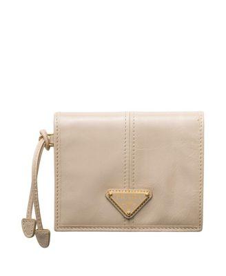 Small Leather Wallet by PRADA