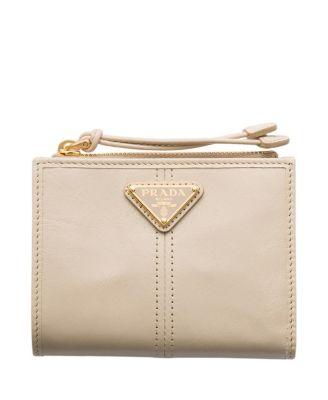 Small Leather Wallet by PRADA
