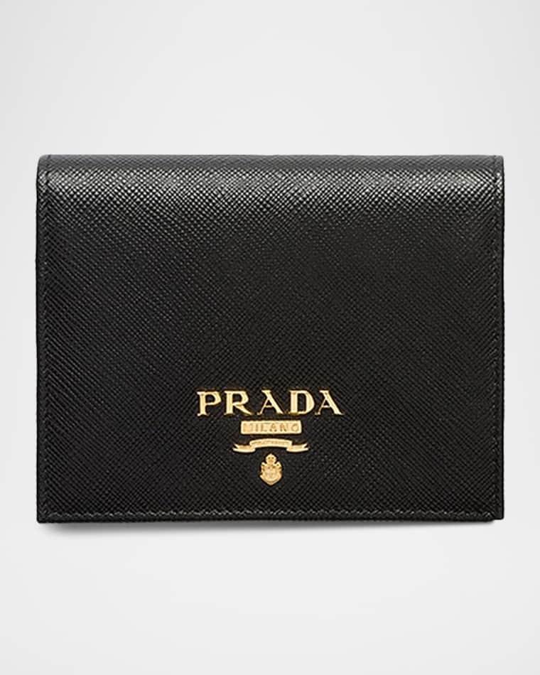 Small Saffiano Leather Bifold Wallet by PRADA