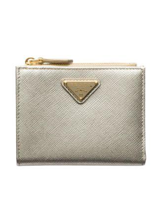 Small Saffiano Leather Wallet by PRADA