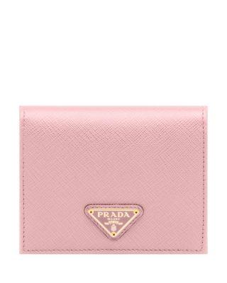 Small Saffiano Leather Wallet by PRADA