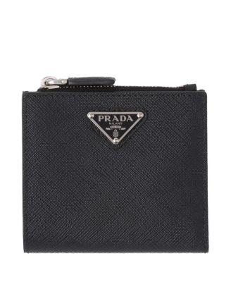 Small Saffiano Leather Wallet by PRADA
