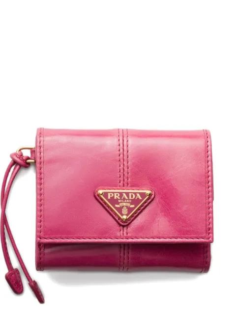 Small leather wallet by PRADA