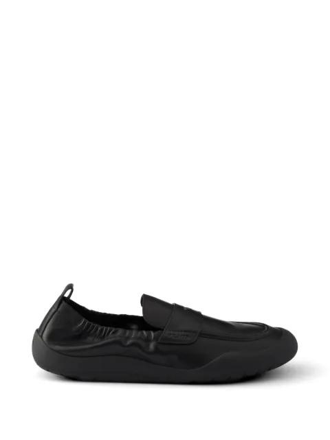 Speedrock leather loafers by PRADA