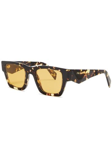 Square-frame sunglasses by PRADA