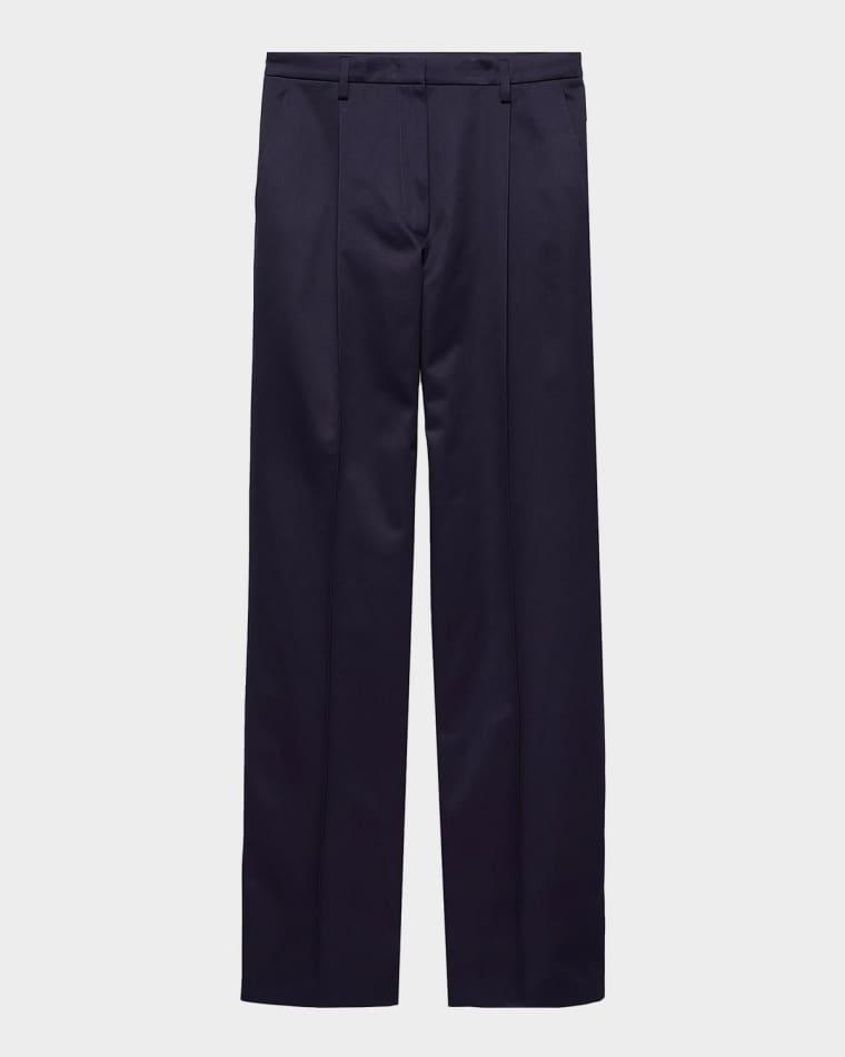 Straight-Leg Cotton Chino Pants by PRADA