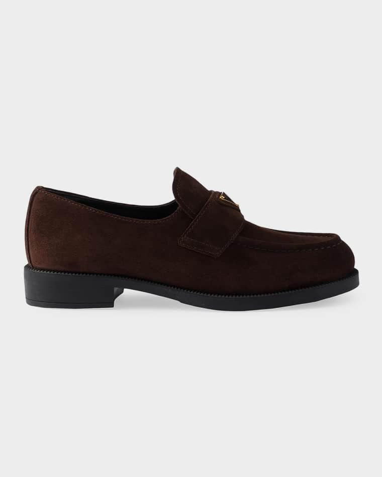 Suede Loafers by PRADA