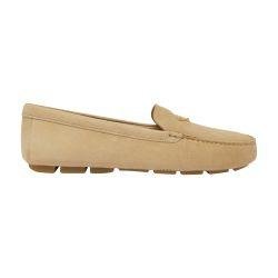 Suede calf loafers by PRADA