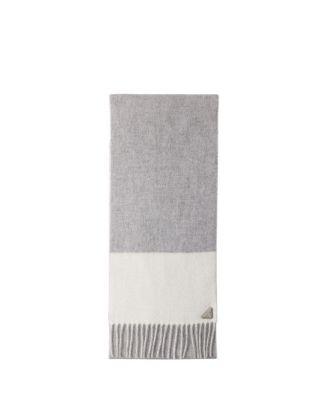 Symbole Double Wool and Cashmere Scarf by PRADA