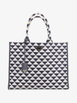 Symbole Shopper Jacquard Large tote bag by PRADA 