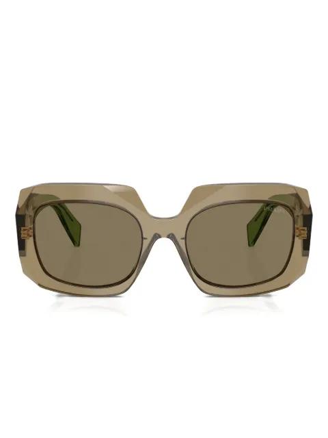 Symbole oversized-frame sunglasses by PRADA