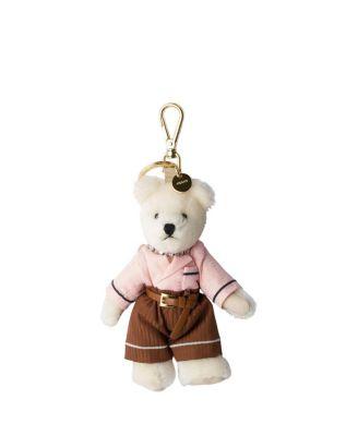 Teddy Bear Keychain Charm by PRADA