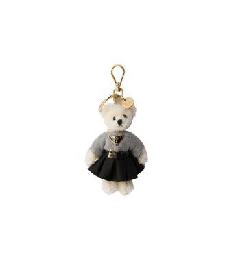 Teddy Keychain Charm by PRADA