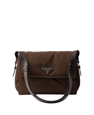 Traveller Medium Padded Re-Nylon Bag by PRADA