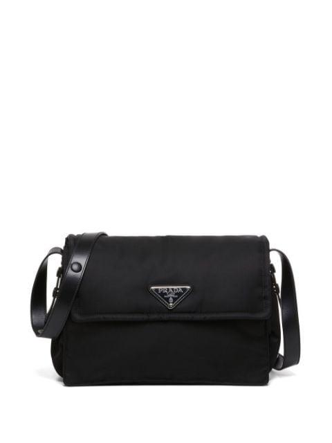 Traveller medium padded Re-Nylon bag by PRADA