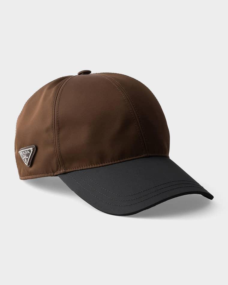 Two-Tone Re-Nylon Baseball Cap by PRADA