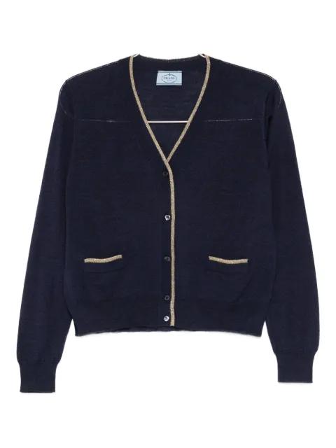 V-neck cardigan by PRADA