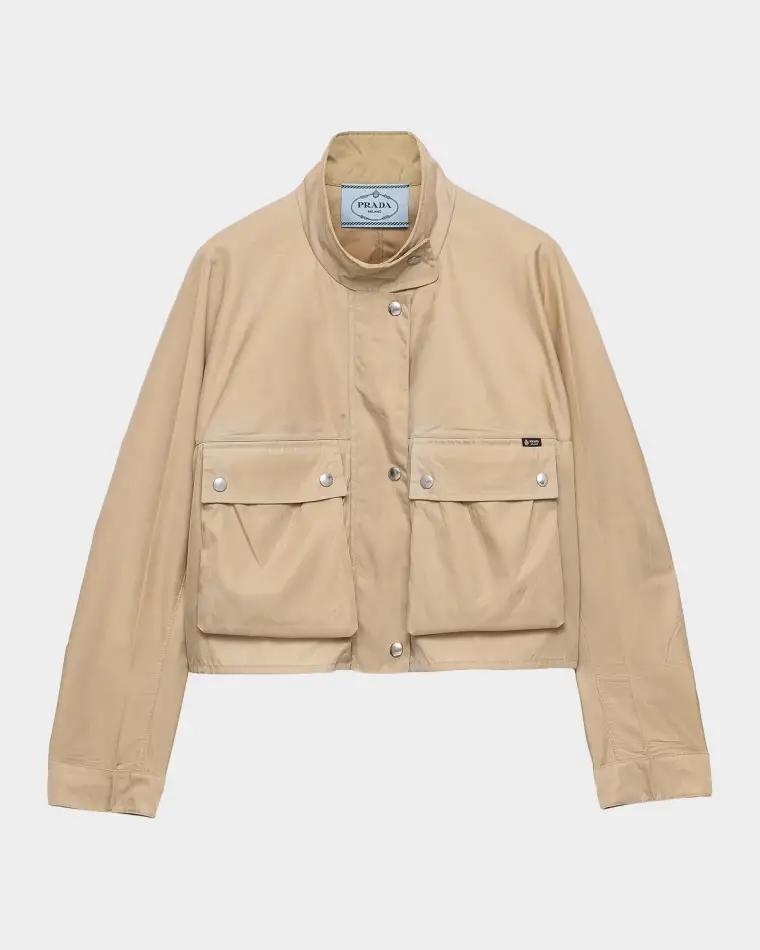Washed Re-Nylon Jacket by PRADA