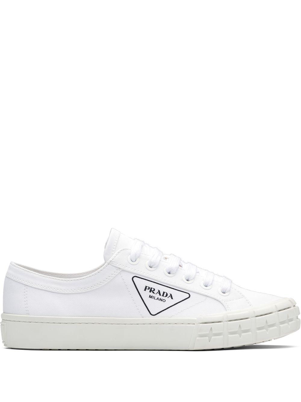 Wheel low-top sneakers by PRADA