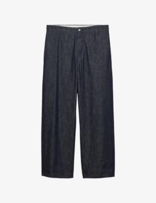 Wide-Leg Regular-Fit Jeans by PRADA