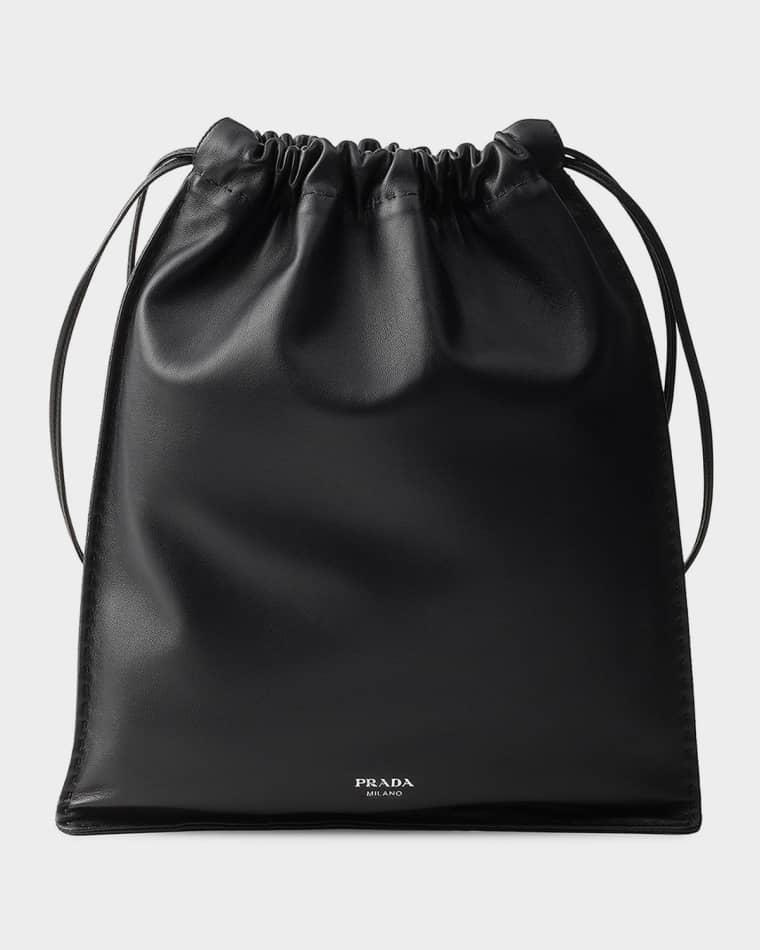 Wish Nappa Leather Pouch by PRADA