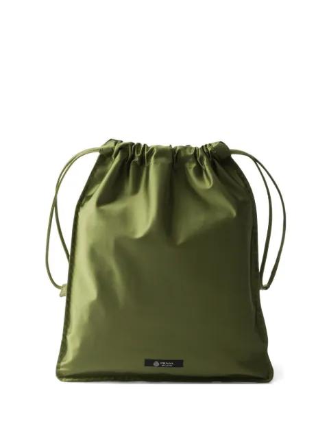Wish silk duchesse pouch by PRADA