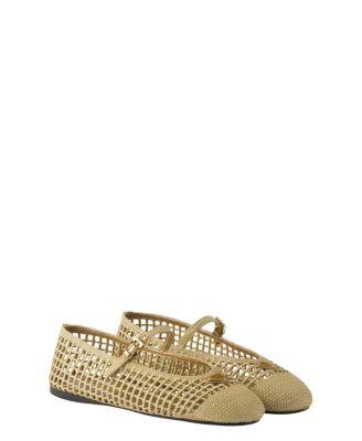 Women's Crochet Ballerinas by PRADA