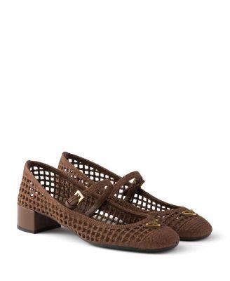 Women's Crochet Pumps by PRADA