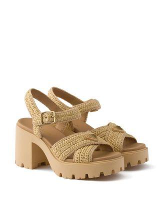 Women's Crochet Sandals by PRADA