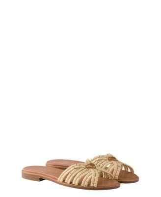 Women's Crochet Slides by PRADA