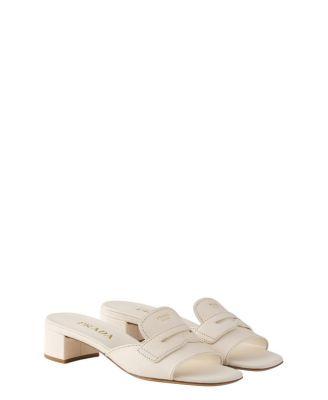 Women's Leather Sandals by PRADA