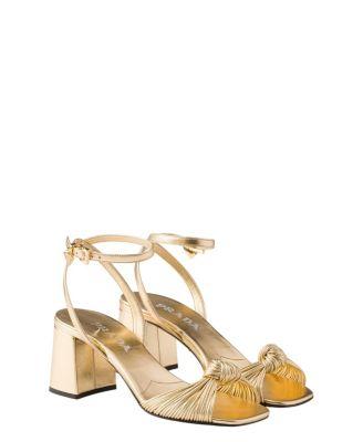 Women's Mordore Nappa Leather Sandals by PRADA