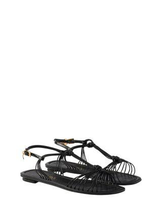 Women's Patent Leather Sandals by PRADA