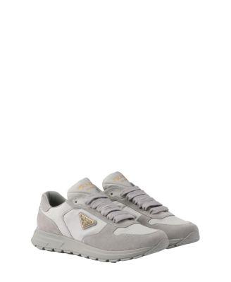 Women's Prax 2.0 Re-Nylon and Suede Sneakers by PRADA