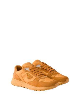 Women's Prax 2.0 Re-Nylon and Suede Sneakers by PRADA