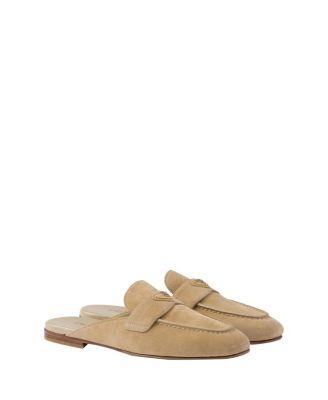 Women's Suede Slippers by PRADA
