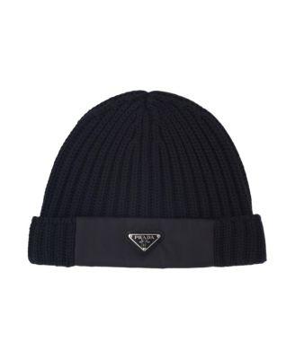 Wool And Re-Nylon Beanie by PRADA