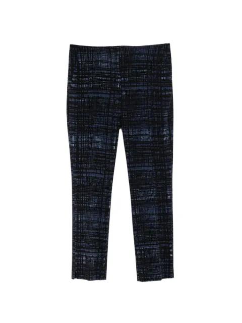 abstract-print tailored trousers by PRADA 