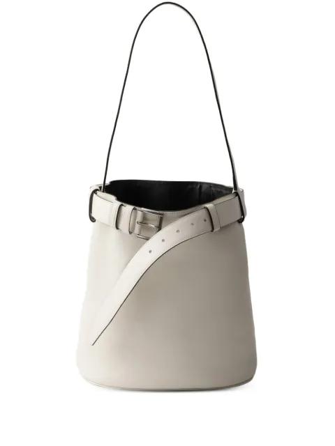 buckle bucket bag by PRADA