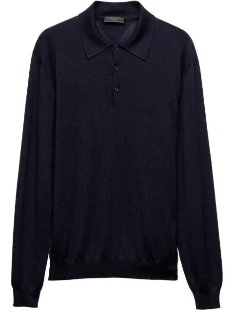 buttoned polo shirt by PRADA