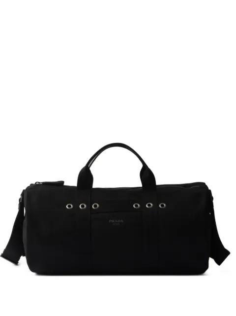 canvas duffel bag by PRADA