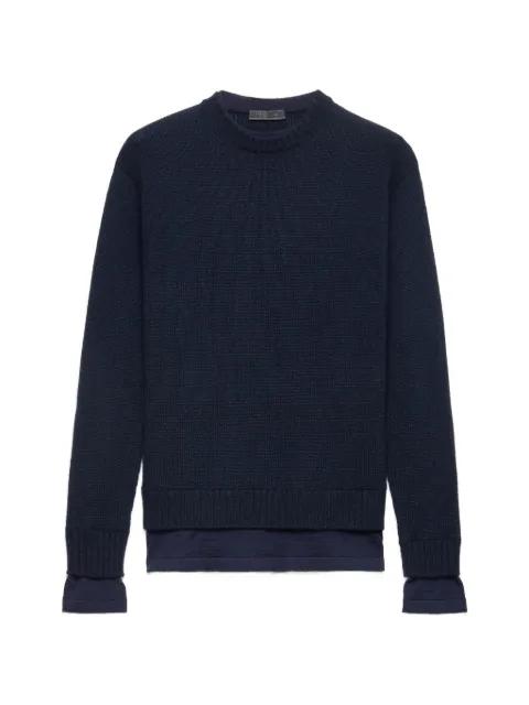cashmere crew-neck sweater by PRADA