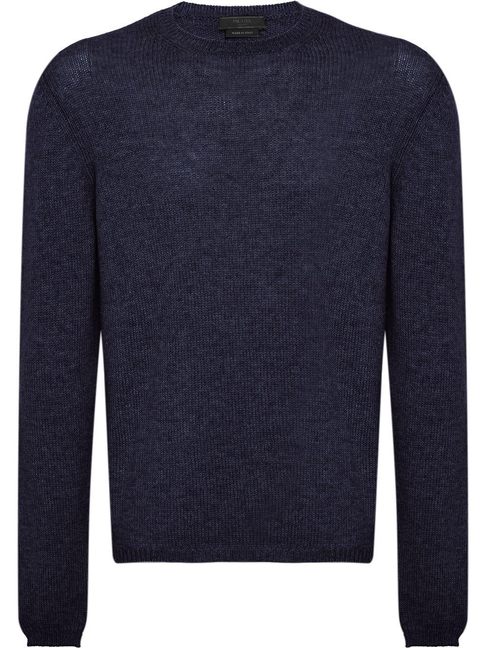 cashmere crew-neck sweater by PRADA