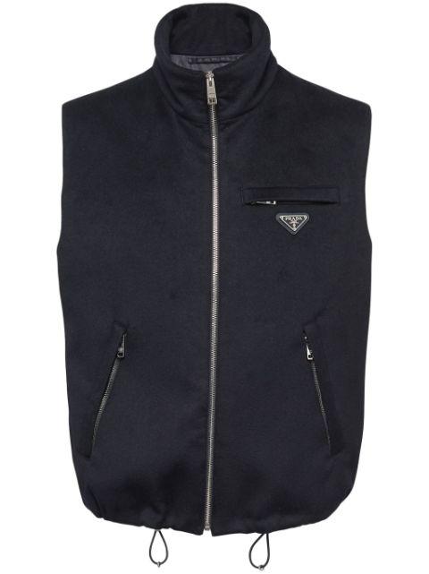 cashmere down vest by PRADA