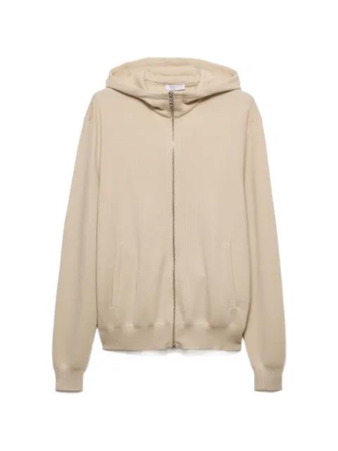 cashmere hoodie cardigan by PRADA