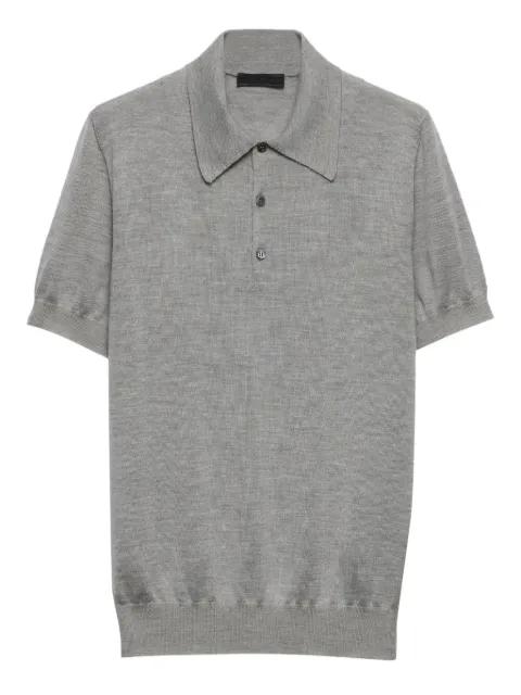 cashmere polo shirt by PRADA